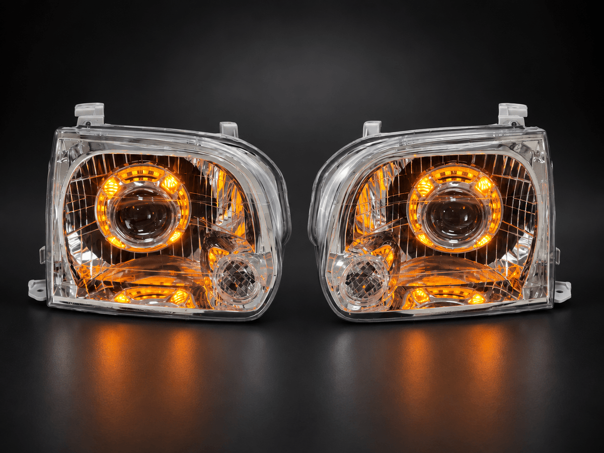 NEW 2005-2007 Sequoia/2005-2006 DC Tundra Headlights | headlights | Desert Wolf Retrofits