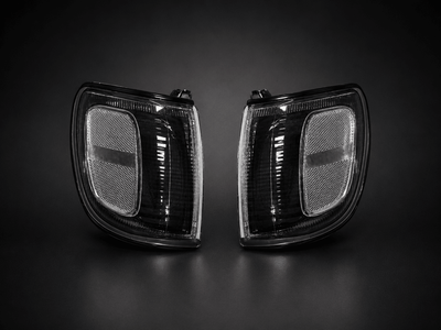 3rd Generation 4Runner Black & Clear Corner Lights | headlights | Desert Wolf Retrofits