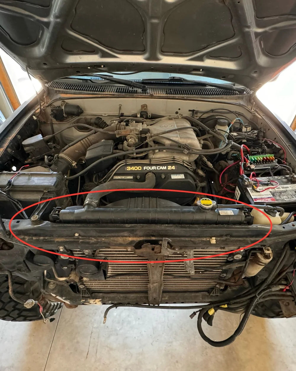 Routing the wiring harness
