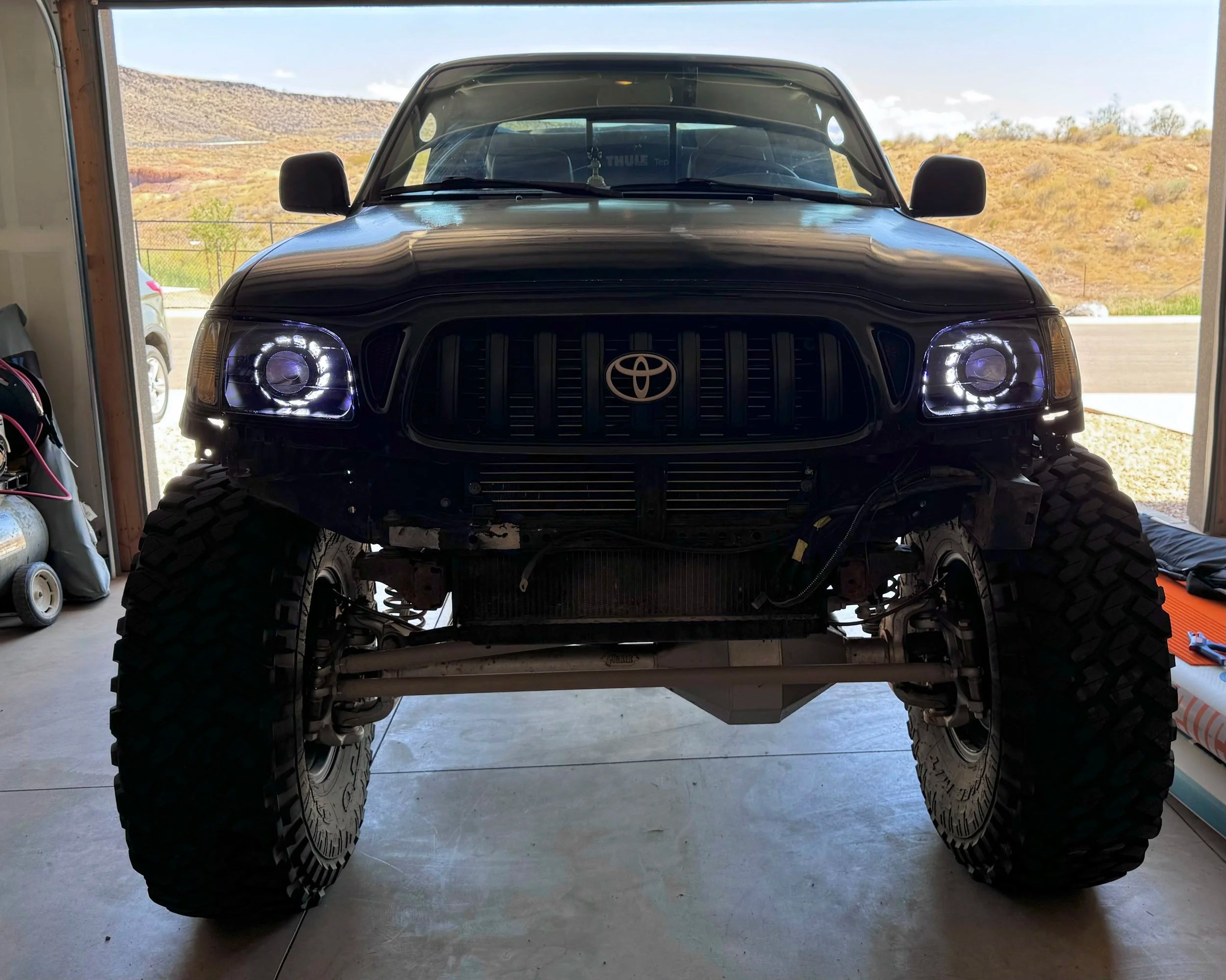 Finished Tacoma with DWR retrofits installed